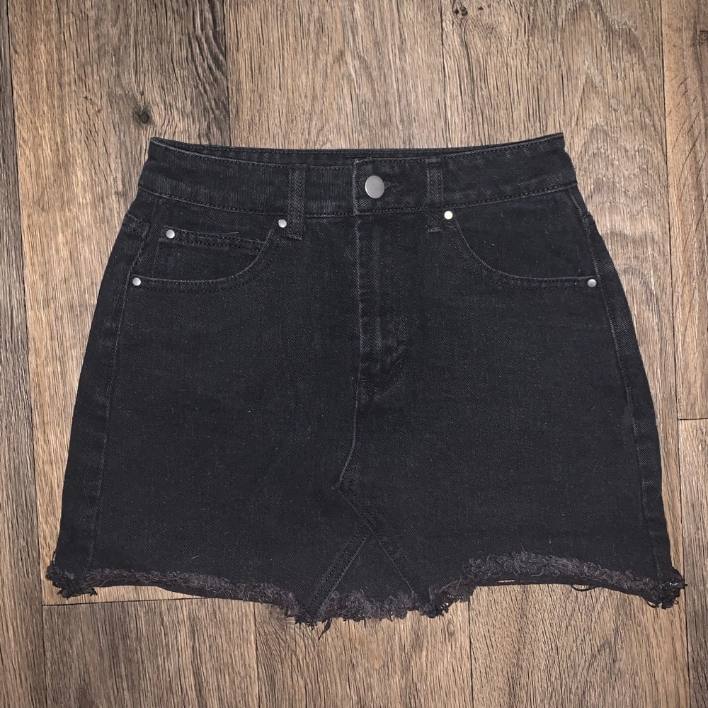 Boohoo Denim Skirt